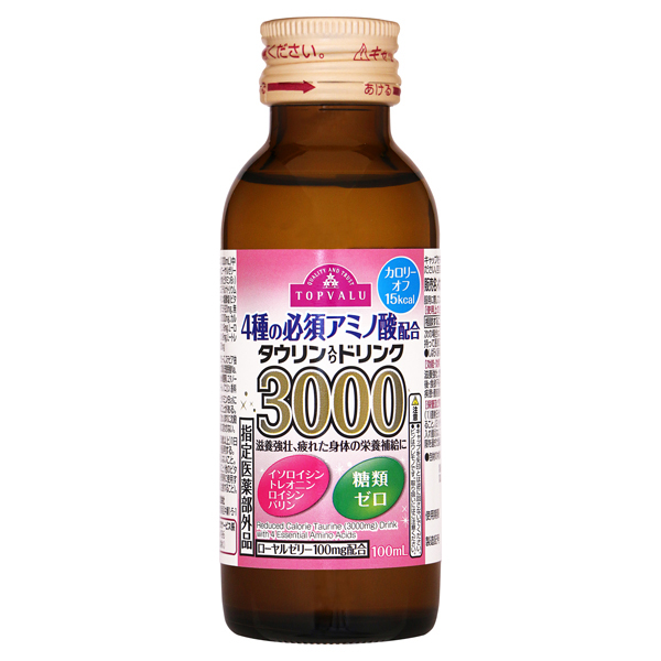 トップバリュ タウリン入りドリンク3000カロリーオフ