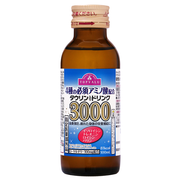 トップバリュ タウリン入りドリンク3000
